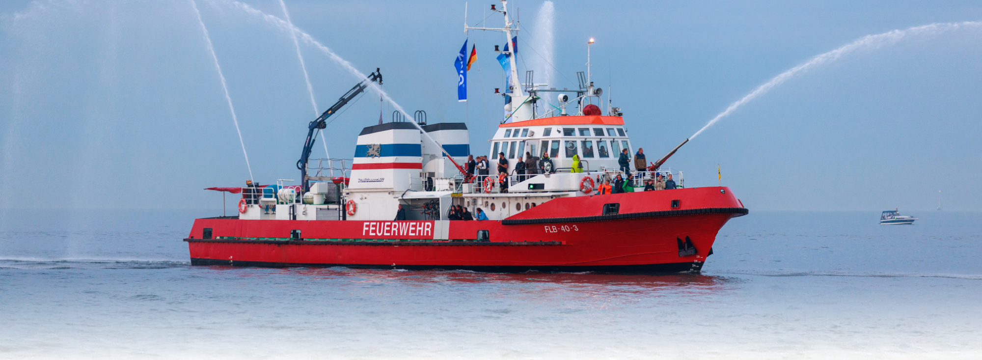 Feuerlöschboot FLB 40-3, Rostock, Warnemünde, Ostsee